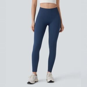 Halara Seamless Flow High Waisted Tummy Control Butt Lifting 7/8 Yoga Leggings